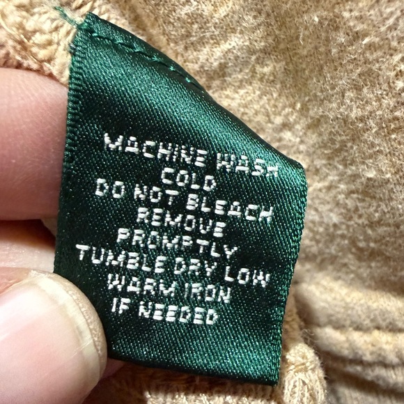 Ralph Lauren Tan/Beige Hooded Zip-Up utility plus size Jacket (3xl) - Picture 10 of 11